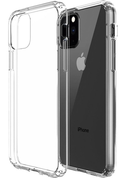 Newface iPhone 11 Pro Max Kılıf Lüx Şeffaf Silikon modelleri