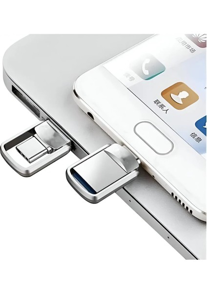 1 Tb Hem Telefona Hem Bilgisayara Takılabilen Typc-Egirişli USB & Flashbellek
