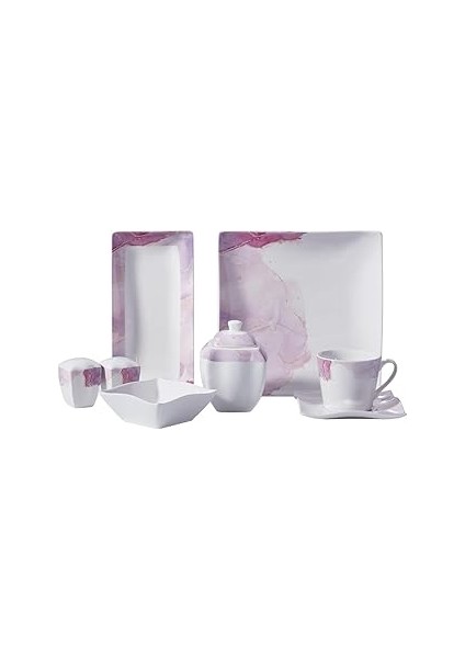 A8677 Link Coll. 28 P Kahvaltı Takımı (Kare)