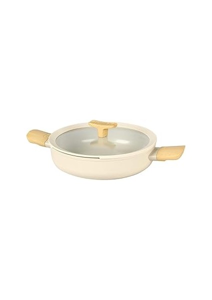 Leo Balance Pilav Tenceresi 26CM Krem