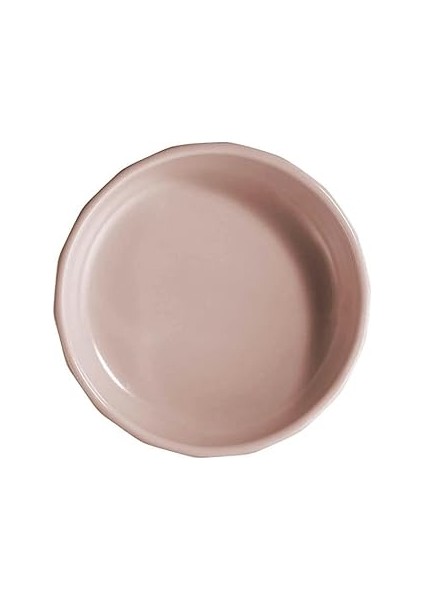 Porselen Bevel 9 cm 2 Parça Meze Seti Mat Pembe