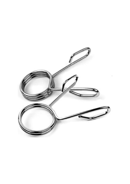 Evermove Sport Yaylı Ağırlık Kelepçesi Yaylı Klips Yakalar Halter Kelepçeleri Kilitli Halter Kilitl