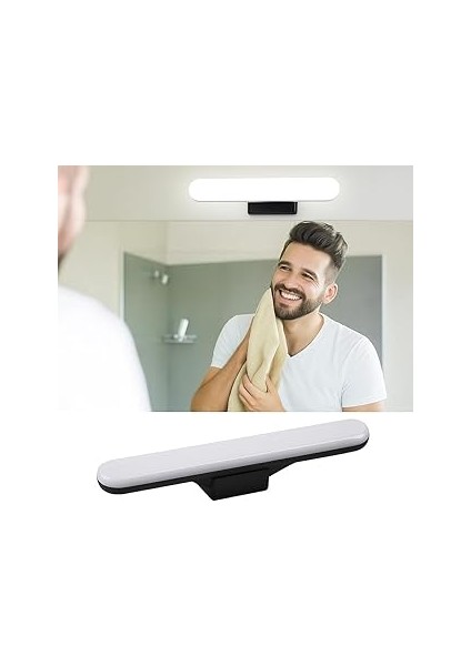 Sekatech 30CM Mıknatıslı Kablosuz LED Lamba – USB Şarjlı, 5W 32 Led, Dokunmatik Renk Değişimi, 6500