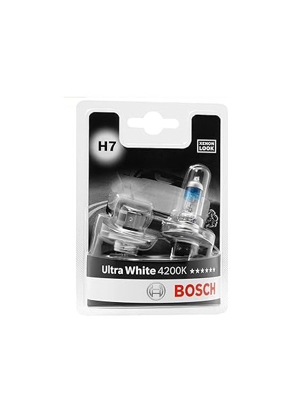 H7 Ultrawhite Xenon Görünümlü Gün Işığı Renginde Far Ampulü