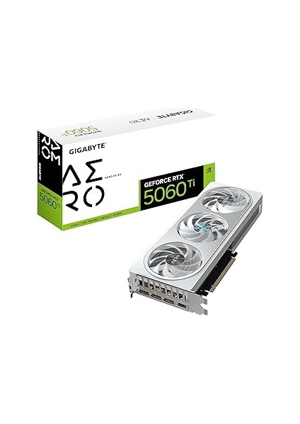 Geforce Rtx™ 5060 Ti Aero Oc 8g 3 Fanlı Windforce Cooling System Rgb Gaming Ekran Kartı –
