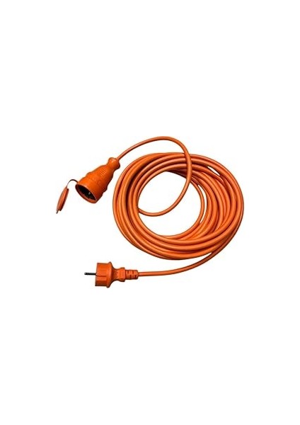 10 Metre Uzatma Kablosu | 3x1.5mm² IP44 Su Geçirmez Seyyar Priz | Bahçe, Inşaat, Dış Mekan Kullanım