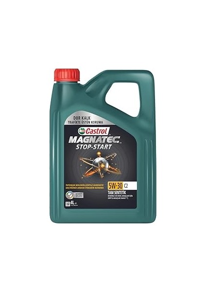 Castrol Magnatec Stop-Start 5W-30 C2 4 Litre Motor Yağı