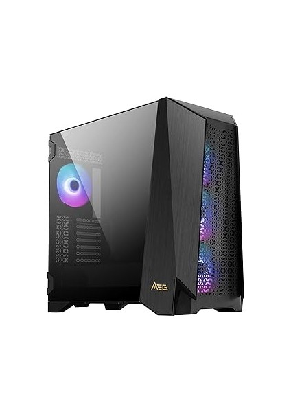 Meg Prospect 700R Temperli Cam 4 X140MM A-Rgb Dokunmatik IPS Panel E-Atx Gaming Bilgisayar Kasa
