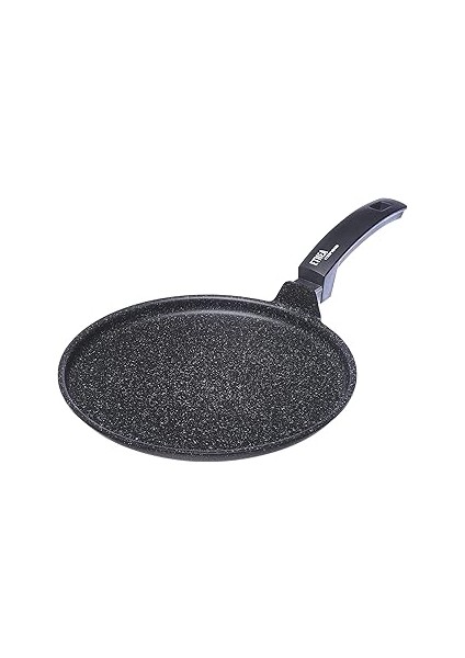 Moneta Etnea Krep Tavası 28 Cm, Alüminyum, Siyah