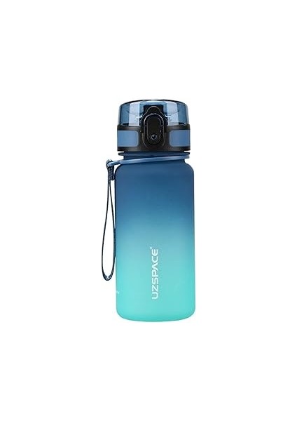 Uzspace Anaokulu Kreş Mini Boy 350ML Çift Renk Motivasyon Su Matarası 8 Farklı Renk