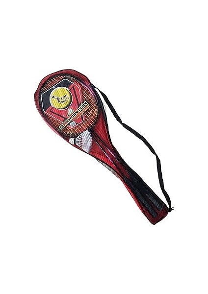 Çantalı Bedminton Seti 2 Raket 1 Top Badminton Seti Cks-81