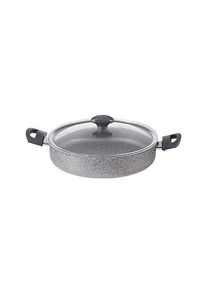 Fred Karnıyarık Tenceresi, Gri Kırçıllı, 28 cm
