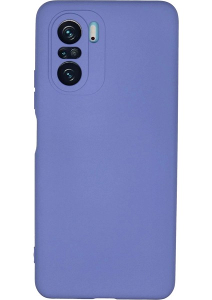 Newface Xiaomi Poco F3 Kılıf Nano Içi Kadife Silikon - Lila