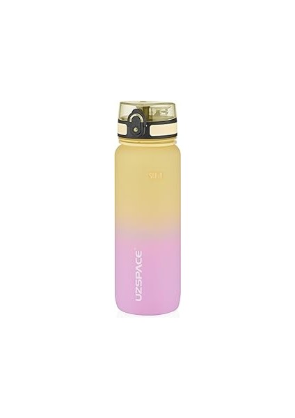 800ML Çift Renkli Sızdırmaz Bpa Içermez Kilitlenebilir Kapaklı Motivasyonel Tritan Su Matar