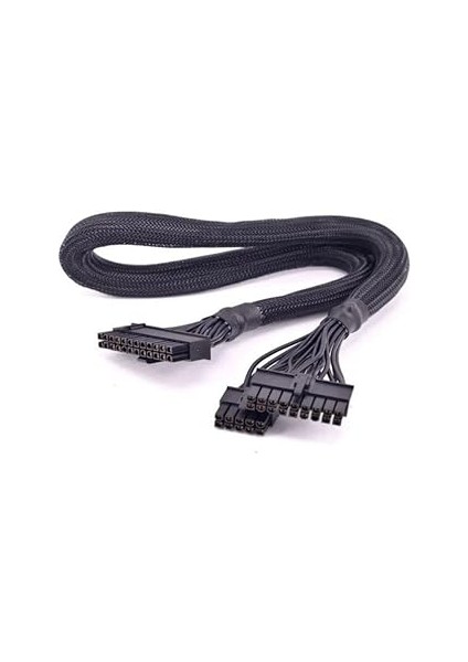 60 cm 24 Pin 18 Pin 10 Pin Psu Kablo 24 Pin 18+10 Pin Power Supply Kablo