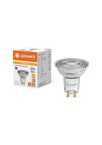 LPPAR16D5036 5,9W/927 230V GU1010X1OSRAM