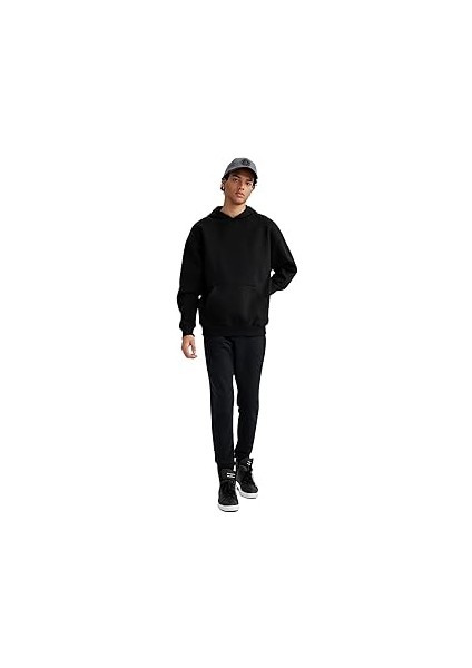 Slim Fit Fermuar Cepli Esnek Paça Eşofman Altı