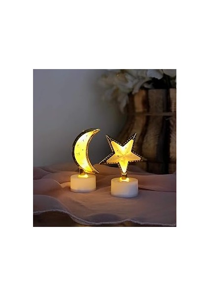 Giftmoda Mini Ay ve Yıldz Gece Lambası