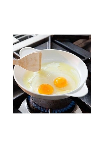 Porselen Porflame Porselen 21 cm Kapaklı Tava