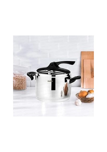 Silver Trend Paslanmaz Çelik 6 Litre Düdüklü Tencere