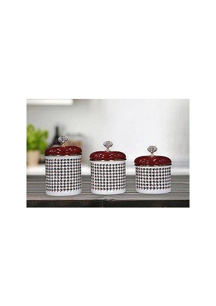 Pr Home Forte Red Emaye Baharatlık Seti