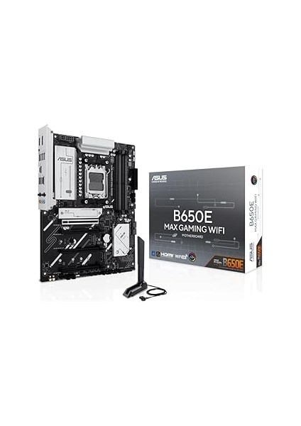 B650E Max Gaming Wifi B650 Am5 Ddr5 8000 Dp HDMI 3x M2 Usb3.2 Wifi 6e + Bt Aura Rgb 2.5gbi