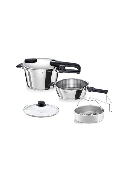 Fissler Vitaquick Edition Düdüklü Tencere 4,5+2,5 Litre
