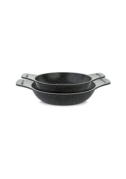 Thermoad 2'li Granit Döküm Güveç Sahan Seti 20-22CM