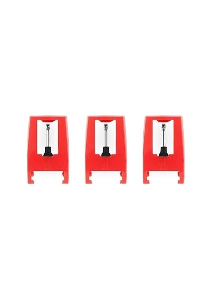 Victrola Plak Oyuncuları 3'lü Paket Döner Tabla Yedek Iğneleri