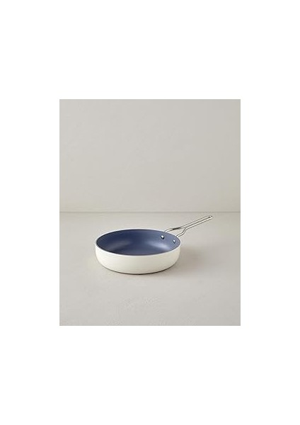 English Home Luna Alüminyum Tava 24 cm Krem