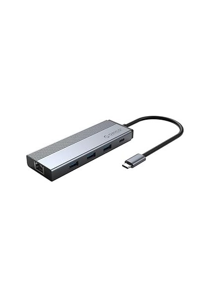Orico 5-In-1 Type-C To 3 Port Usb3.0 RJ45 Ethernet Pd Çoklayıcı Adaptör 5sxrj
