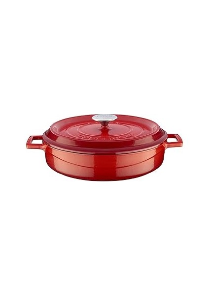Casserole Çok Fonksiyonlu, 3.40 Litre LVYST28K2R, Kırmızı/siyah