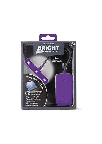 If The Really Kitap Okuma Lambası Mor