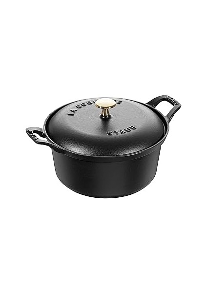 La Cocotte Döküm Tencere Vintage 20 cm Siyah