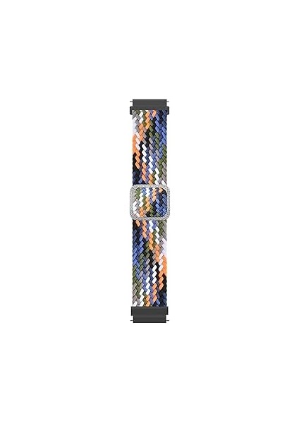 Microsonic Galaxy Watch 3 45MM Kordon Braided Loop Band Renkli
