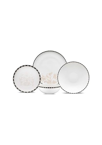 New Baroque 24 Parça 6 Kişilik Yemek Takımı