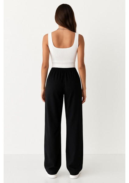 Kadın Pantolon – Yüksek Bel, Bağcıklı, Salaş Rahat Kalıp, Günlük ve Şık Kullanım modelleri