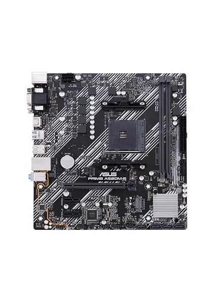 Prime A520M-E/CSM A520 Am4 Ddr4 4400 HDMI DVI VGA M2 Usb3.2 Matx 5x Protection Iii, U