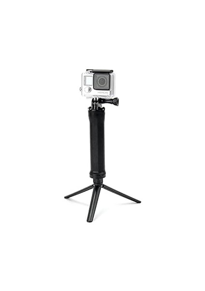 Aksiyon Kameralar ve ile Uyumlu Monopod Çubuğu Stand Mini Tripod 3ın1