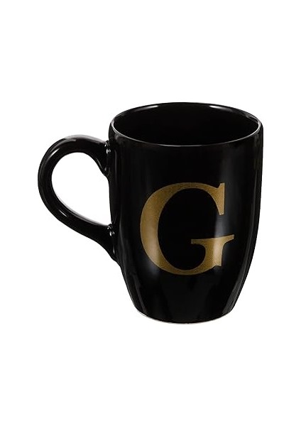 Vivas HKSG101 G Harfli Siyah Kupa Bardak