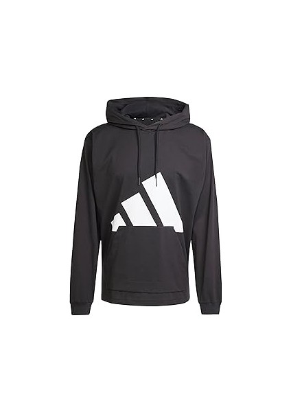 Erkek Hooded Sweat Black/white Xl