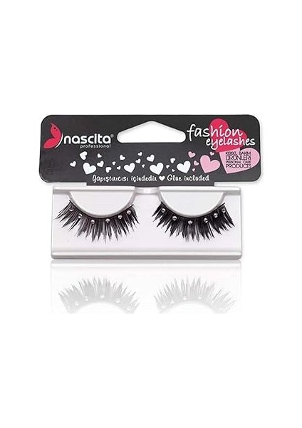 Taşlı Takma Kirpik