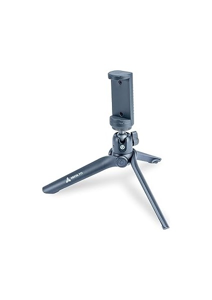 Vanguard Vesta Mini Alüminyum Masa Üstü Tripod Akıllı Telefon Tutuculu