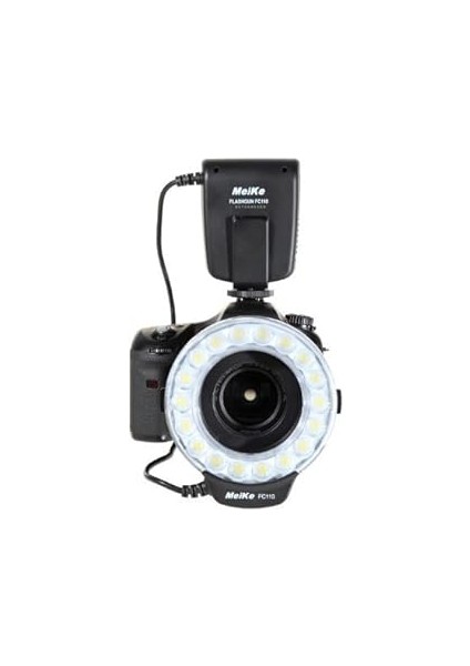 Meike Eos Dslr Fotoğraf Makineleri Makro Halka Işık