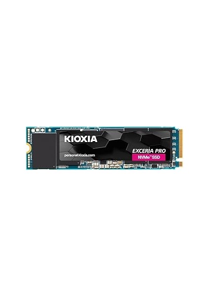Kioxia Exceria Pro 2tb Nvme SSD – M.2 2280, Pcie Gen4, 7300MB/S Okuma, 6400MB/S Yazma