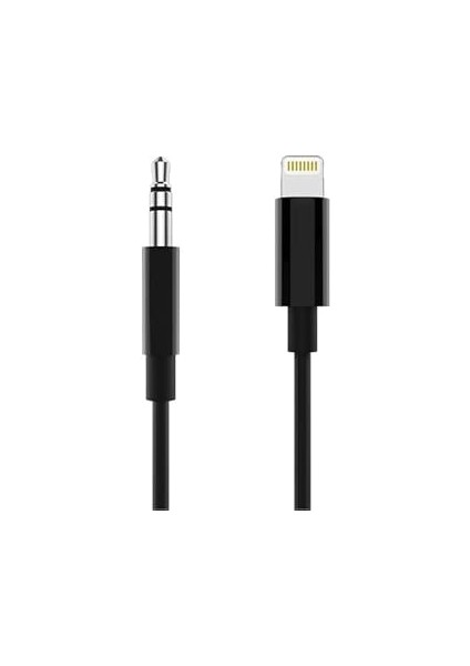 Happy Trend Iphone Aux Kablosu 3,5 mm Ses Kablosu - Kulaklık, Iphone Ipod Ipad, Echo Dot