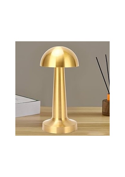 Şarj Edilebilir Taşınabilir Masa Lambası - Dokunmatik Aç/kapa ve Parlaklık Ayarı, 3 Renk Seçeneği (