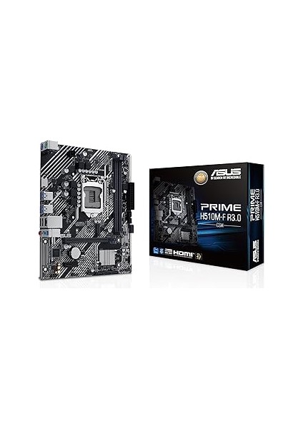 Prime H510M-F R3.0-Csm Intel H470 LGA1200 Ddr4 3200 HDMI M2 Usb3.2 Matx 5x Protection Iii