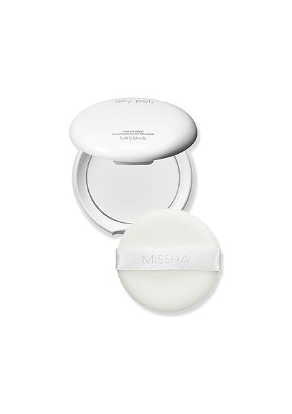 Mat Bitişli Ultra Hafif Kompakt Pudra Airy Pot Pressed Powder (Translucent)
