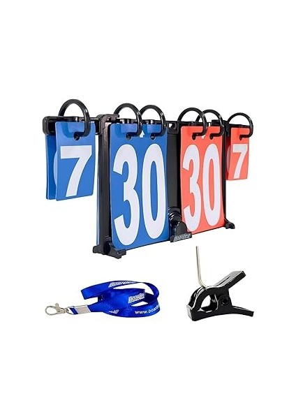 Boardee Taşınabilir Scoreboard – Voleybol, Plaj Voleybolu, Cornhole, Tenis, Masa Tenisi, Masa Tenis